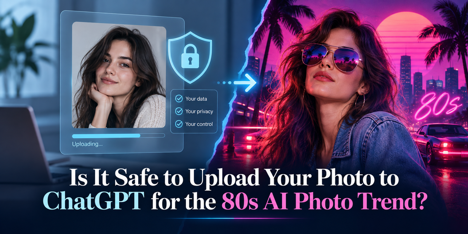 Is It Safe to Upload Your Photo to ChatGPT for the 80s AI Photo Trend?