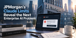 JP Morgan’s Claude Limits Reveal the Next Enterprise AI Problem