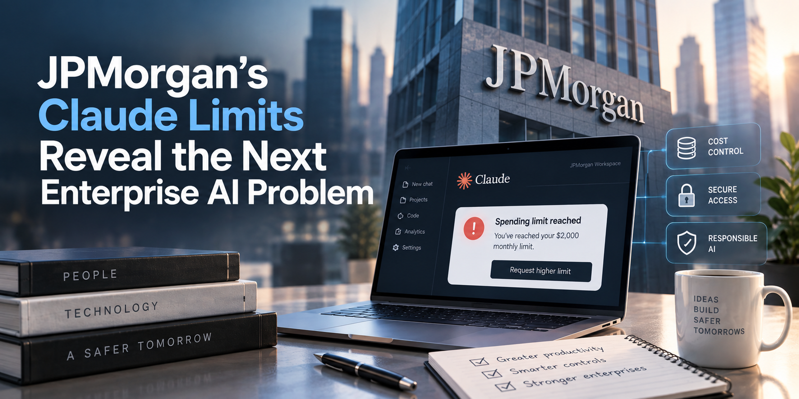 JP Morgan’s Claude Limits Reveal the Next Enterprise AI Problem