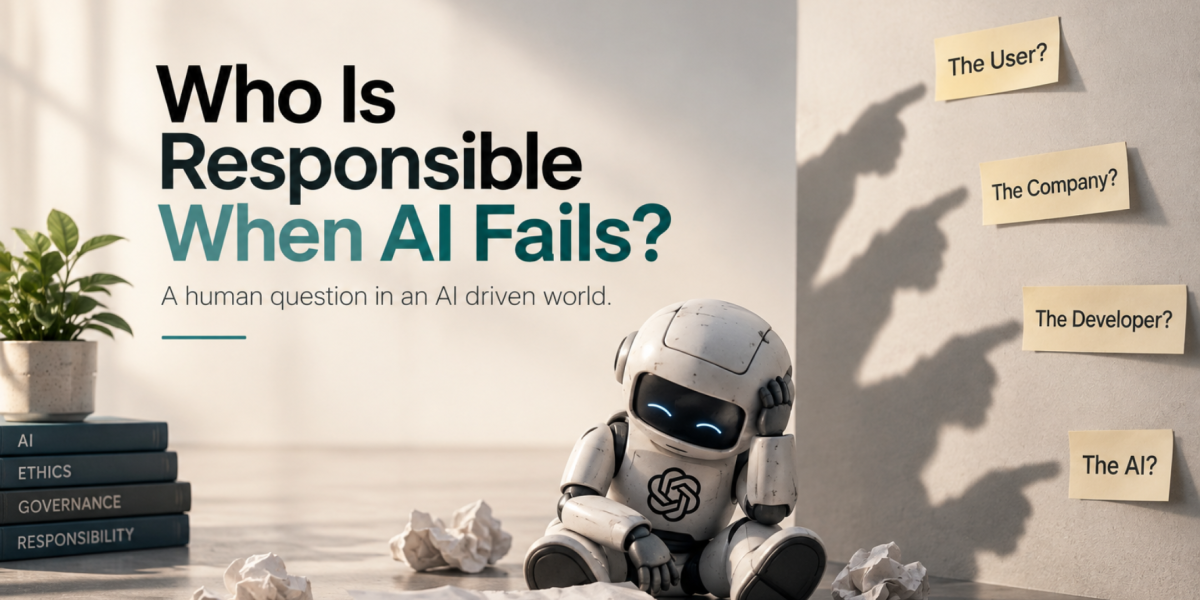 Who Is Responsible When AI Fails?